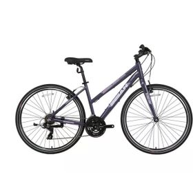 Bisan Guida 45 cm V 28 Jant 21 Vites Metalik Gri Mavi Beyaz Kadın Şehir Bisikleti