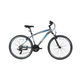 Bisan Guida Amt 52 cm V 28 Jant 21 Vites Gri Mavi Erkek Şehir Bisikleti