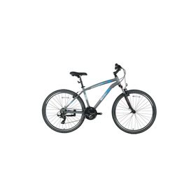 Bisan Guida Amt 52 cm V 28 Jant 21 Vites Gri Mavi Erkek Şehir Bisikleti