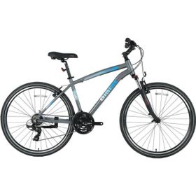 Bisan Guida Amt 52 cm V 28 Jant 21 Vites Gri Mavi Erkek Şehir Bisikleti