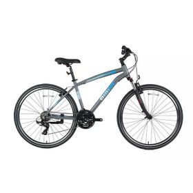 Bisan Guida Amt 52 cm V 28 Jant 21 Vites Gri Mavi Erkek Şehir Bisikleti