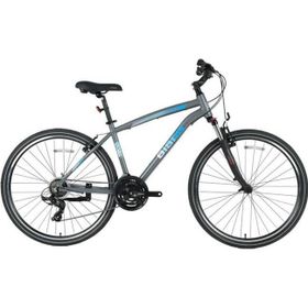 Bisan Guida Amt 52 cm V 28 Jant 21 Vites Gri Mavi Erkek Şehir Bisikleti