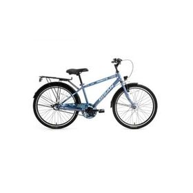 Bisan Hero 36 cm V 24 Jant 3 Vites Metalik Mavi Erkek Şehir Bisikleti