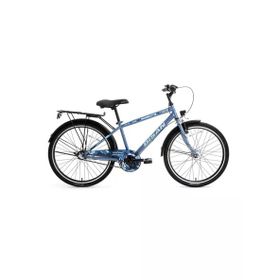 Bisan Hero 36 cm V 24 Jant 3 Vites Metalik Mavi Erkek Şehir Bisikleti