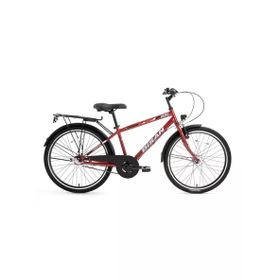 Bisan Hero 42 cm V 26 Jant 3 Vites Metalik Kırmızı Erkek Şehir Bisikleti