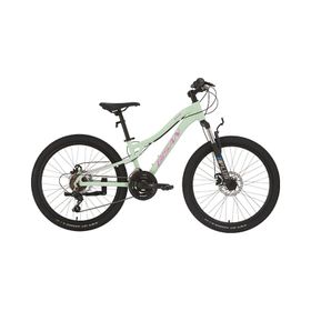 Bisan Kdx 2800-D 24 Jant 21 Vites 30 cm Kadro Mint Yeşil Pembe Dağ Bisikleti