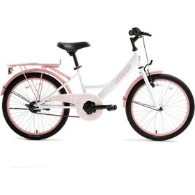 Bisan Kitty 30 cm V Fren 20 Jant Vitessiz Beyaz Pudra Çocuk Bisikleti