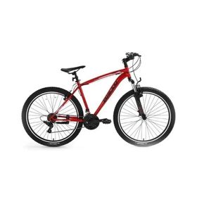 Bisan Leon 46 cm V 26 Jant 21 Vites Bayrak Kırmızısı Siyah Erkek Dağ Bisikleti