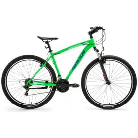 Bisan Leon 48 cm V 29 Jant 21 Vites Neon Yeşil Lacivert Dağ Bisikleti
