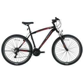 Bisan MTS 4600 48 cm 27.5 Jant 21 Vites Mat Siyah - Kırmızı Renk Erkek Dağ Bisikleti