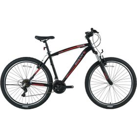 Bisan MTS 4600 V-22 Mat Siyah Kırmızı 24 inç 34 cm Kadro Antrasit Dağ Bisikleti