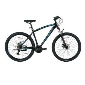 Bisan Mts Siyah Mavi 4600 26 Jant 21 Vites 44 cm Mekanik Disk Fren Dağ Bisikleti