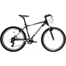 Bisan MTX 7050 48 cm V 27.5 Jant 21 Vites Mat Siyah Sarı Erkek Dağ Bisikleti