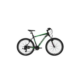 Bisan MTX 7050 48 cm V 27.5 Jant 21 Vites Mat Siyah Yeşil Erkek Dağ Bisikleti