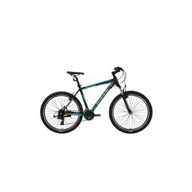 Bisan MTX 7050 V-Brake 27.5 Jant 21 Vites 2023 Mat Siyah Yeşil Erkek Dağ Bisikleti