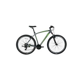 Bisan MTX 7100 V 26 Jant 21 Vites 39.5 cm Gri Yeşil Erkek Dağ Bisikleti