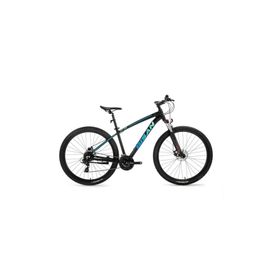 Bisan MTX 7200 39.5 cm MD 26 Jant 24 Vites Mat Siyah Mavi Erkek Dağ Bisikleti