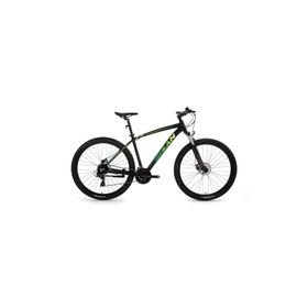 Bisan MTX 7200 39.5 cm MD 26 Jant 24 Vites Mat Siyah Yeşil Erkek Dağ Bisikleti