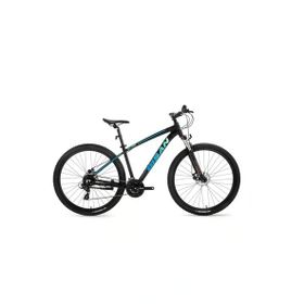 Bisan MTX 7200 Mat Siyah Mavi 43 cm Kadro 26 inç Jant 24 Vites Dağ Bisikleti