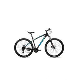 Bisan MTX 7200 Mat Siyah Mavi 43 cm Kadro 26 inç Jant 24 Vites Dağ Bisikleti