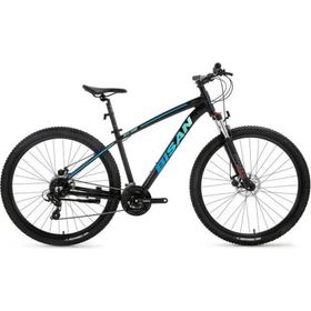 Bisan MTX 7200 Mat Siyah Mavi 43 cm Kadro 26 inç Jant 24 Vites Dağ Bisikleti