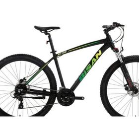 Bisan MTX 7200 MD 24 Vites 26 Jant 15.5 Kadro Gri Açık Yeşil Dağ Bisikleti