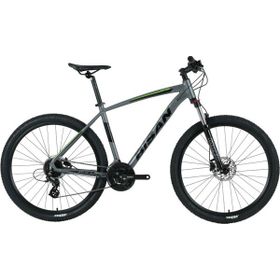 Bisan MTX 7300-24 17 inç 43 cm 3x8 Vites 27.5 inç Antrasit Yeşil Dağ Bisikleti