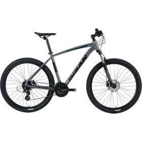 Bisan MTX 7300 27,5 Jant 24 Vites HD 19 Kadro Gri Yeşil Dağ Bisikleti
