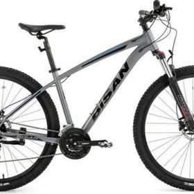 Bisan MTX 7300 43 cm HD 27.5 Jant 24 Vites Mat Gri Mavi Erkek Dağ Bisikleti