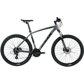 Bisan MTX 7300 43 cm HD 27.5 Jant 24 Vites Metalik Gri Yeşil Erkek Dağ Bisikleti