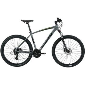 Bisan MTX 7300 43 cm HD 27.5 Jant 24 Vites Metalik Gri Yeşil Erkek Dağ Bisikleti