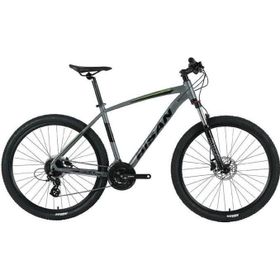Bisan MTX 7300 43 cm HD 27.5 Jant 24 Vites Metalik Gri Yeşil Erkek Dağ Bisikleti