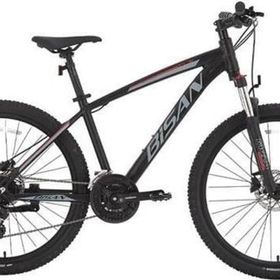 Bisan MTX 7300 43 cm HD 29 Jant 24 Vites Mat Siyah Gri Erkek Dağ Bisikleti