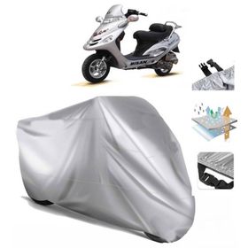 Bisan Pasific 125 Siyah Arka Çanta Uyumsuz Ultra Kalın Su Geçirmez Motor Brandası