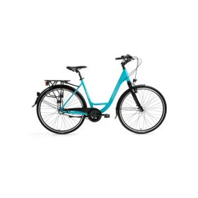 Bisan Ramona 53 cm V 28 Jant 3 Vites Turkuaz Pembe Kadın Şehir Bisikleti