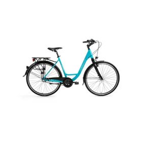 Bisan Ramona 53 cm V 28 Jant 3 Vites Turkuaz Pembe Kadın Şehir Bisikleti