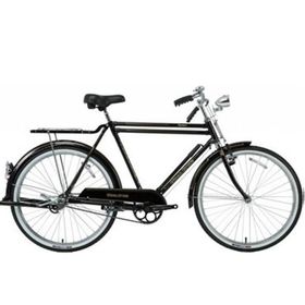 Bisan Roadstar Classic 58 cm V 26 Jant 1 Vites Parlak Siyah Hizmet Bisikleti