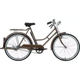 Bisan Roadstar Classic Kahverengi Siyah Gold 57 cm V 26 Jant 1 Vites Kadın Hizmet Bisikleti
