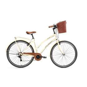 Bisan Serenıty S 48 cm V 28 Jant 7 Vites Krem Siyah Kadın Şehir Bisikleti