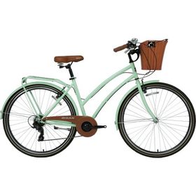 Bisan Serenity S V Fren 7 Vites 28 Jant Mint Yesili Silver 46 Kadro Kadın Şehir Bisikleti