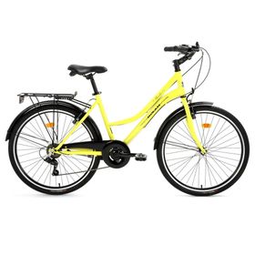 Bisan Smile 28 Jant 44 cm 7 Vites Sarı Şehir Bisikleti