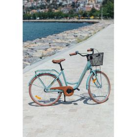 Bisan Sorrento 26 Jant 3 Vites 44 cm Kontra Fren Çağla Yeşili Gold Şehir Bisikleti