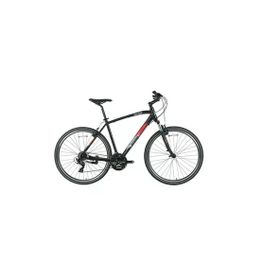 Bisan TRX 8100 46 cm V 28 Jant 21 Vites Mat Siyah Kırmızı Erkek Şehir Bisikleti