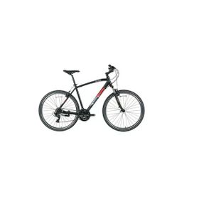 Bisan TRX 8100 46 cm V 28 Jant 21 Vites Mat Siyah Kırmızı Erkek Şehir Bisikleti