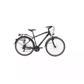Bisan TRX 8100 City 460 cm V 28 Jant 21 Vites Mat Siyah Mavi Erkek Şehir Bisikleti