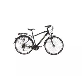 Bisan TRX 8100 City 460 cm V 28 Jant 21 Vites Mat Siyah Mavi Erkek Şehir Bisikleti