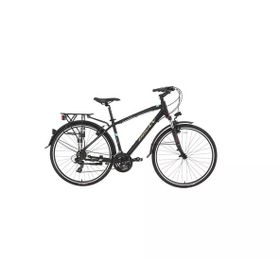 Bisan TRX 8100 City 460 cm V 28 Jant 21 Vites Mat Siyah Mavi Erkek Şehir Bisikleti