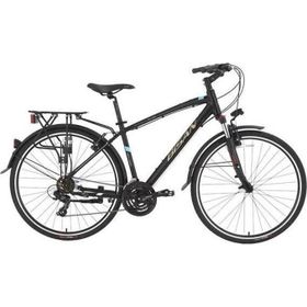 Bisan TRX 8100 City 460 cm V 28 Jant 21 Vites Mat Siyah Mavi Erkek Şehir Bisikleti