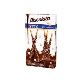 Biscolata Stix 34 gr Pirinç Patlaklı Çikolata
