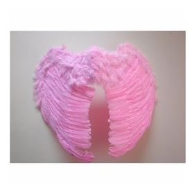 Bisepetim 100x85 cm Pembe Tüylü Melek Kanadı
